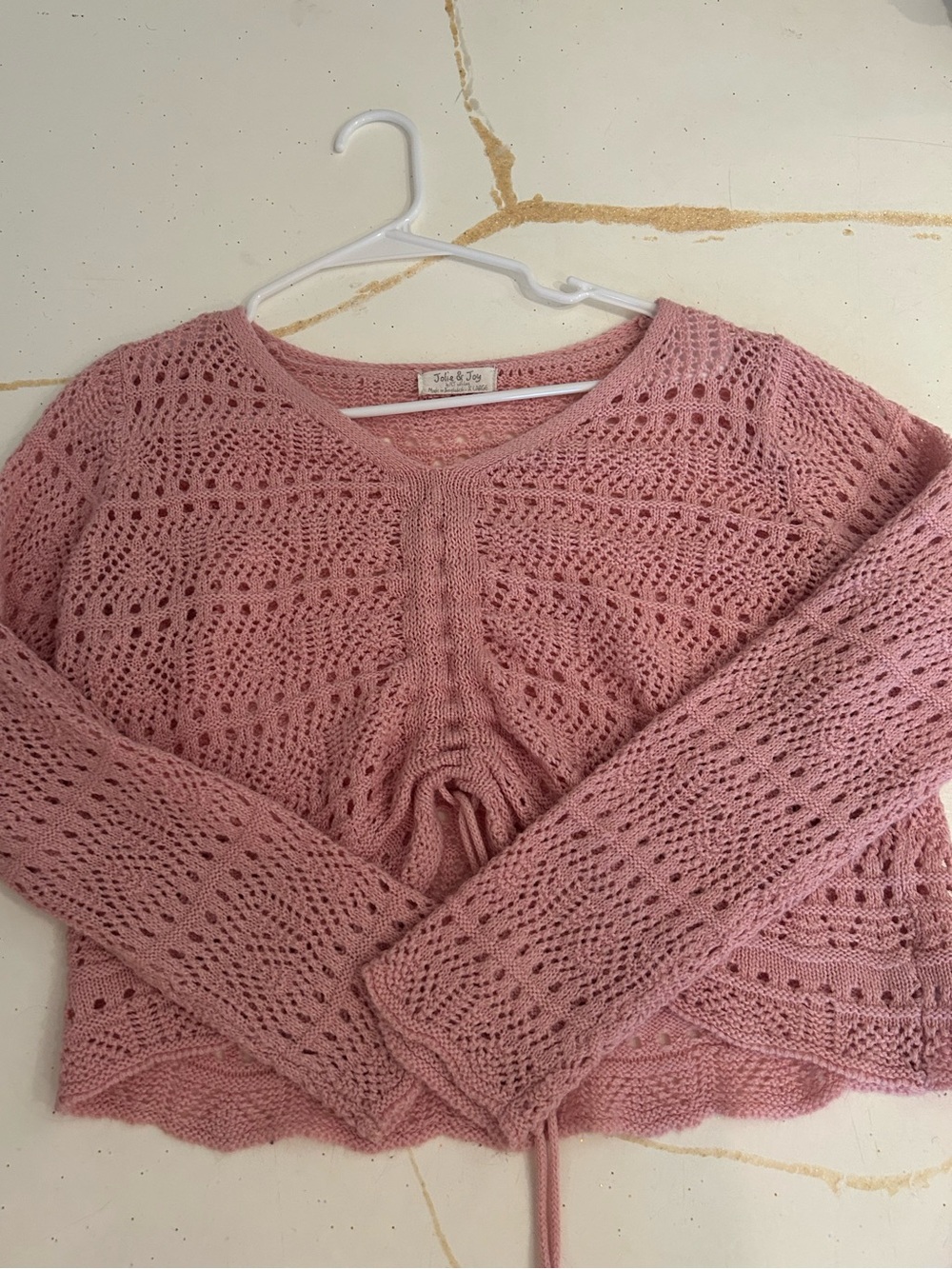 Pink Sweater
